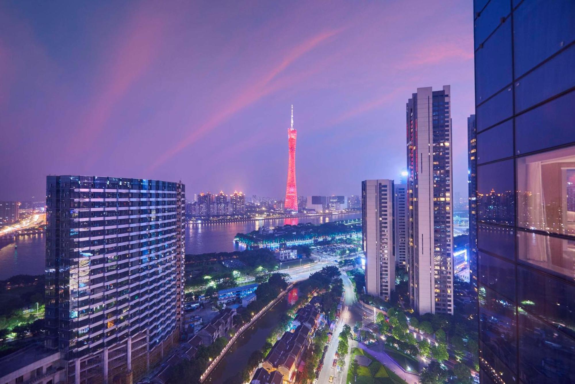 Conrad Guangzhou Hotel Exterior foto