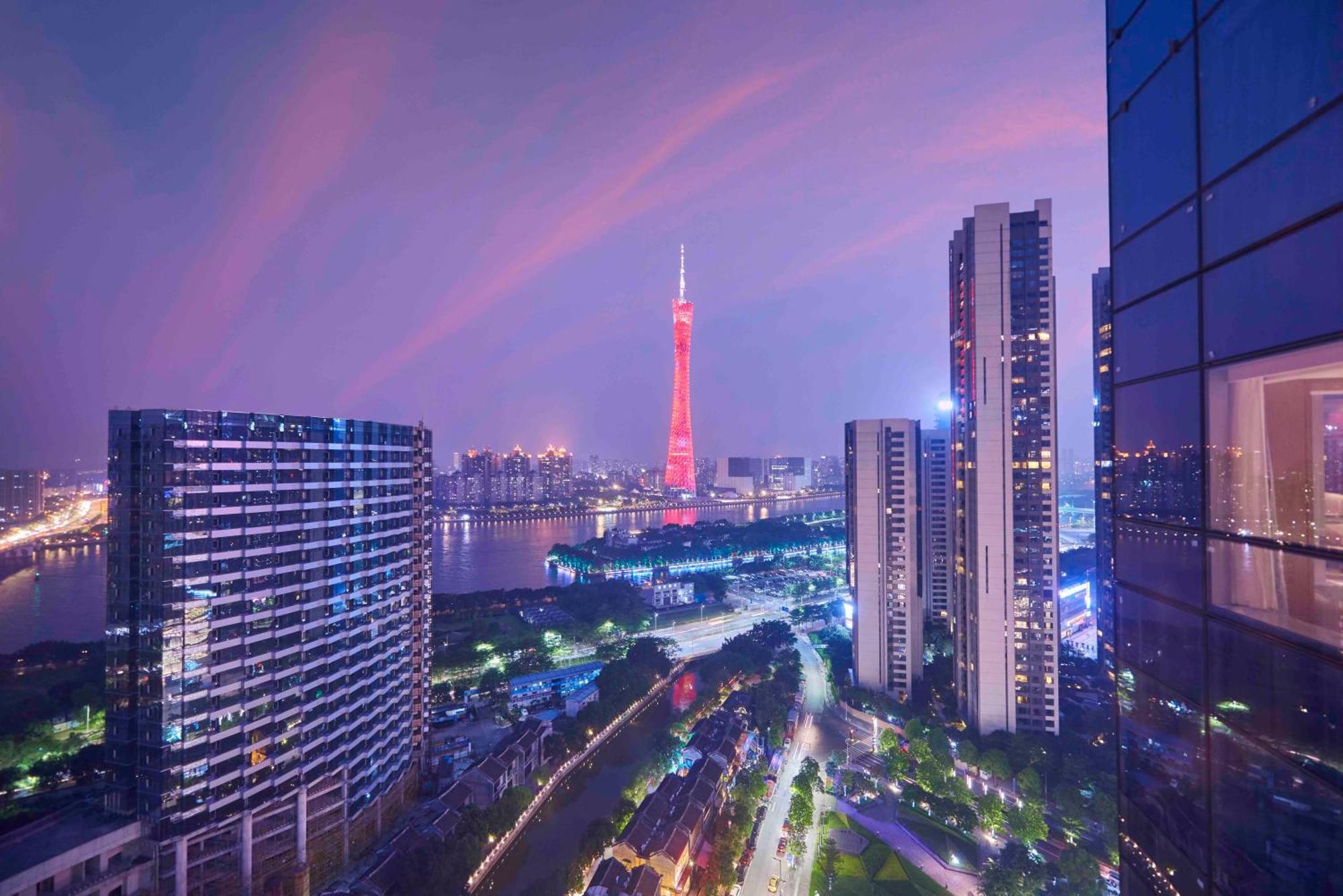 Conrad Guangzhou Hotel Exterior foto
