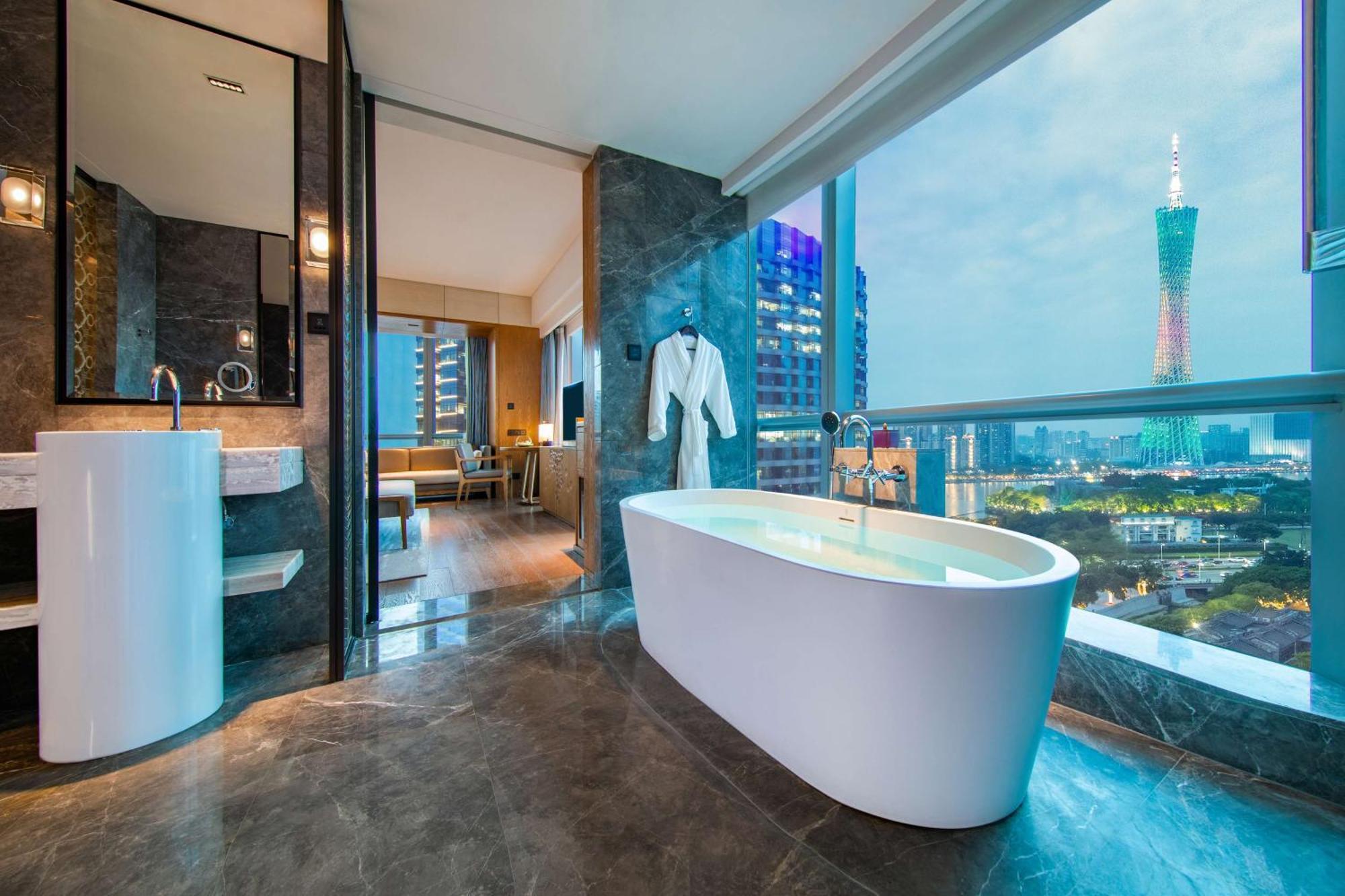 Conrad Guangzhou Hotel Exterior foto