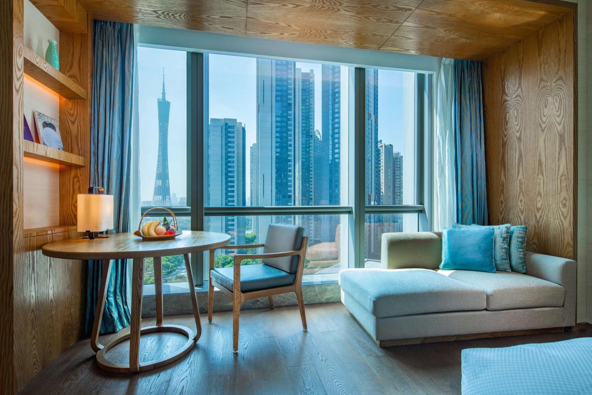 Conrad Guangzhou Hotel Exterior foto