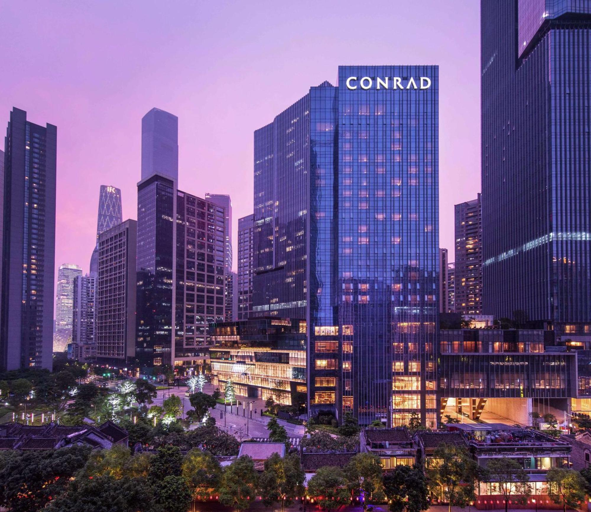 Conrad Guangzhou Hotel Exterior foto